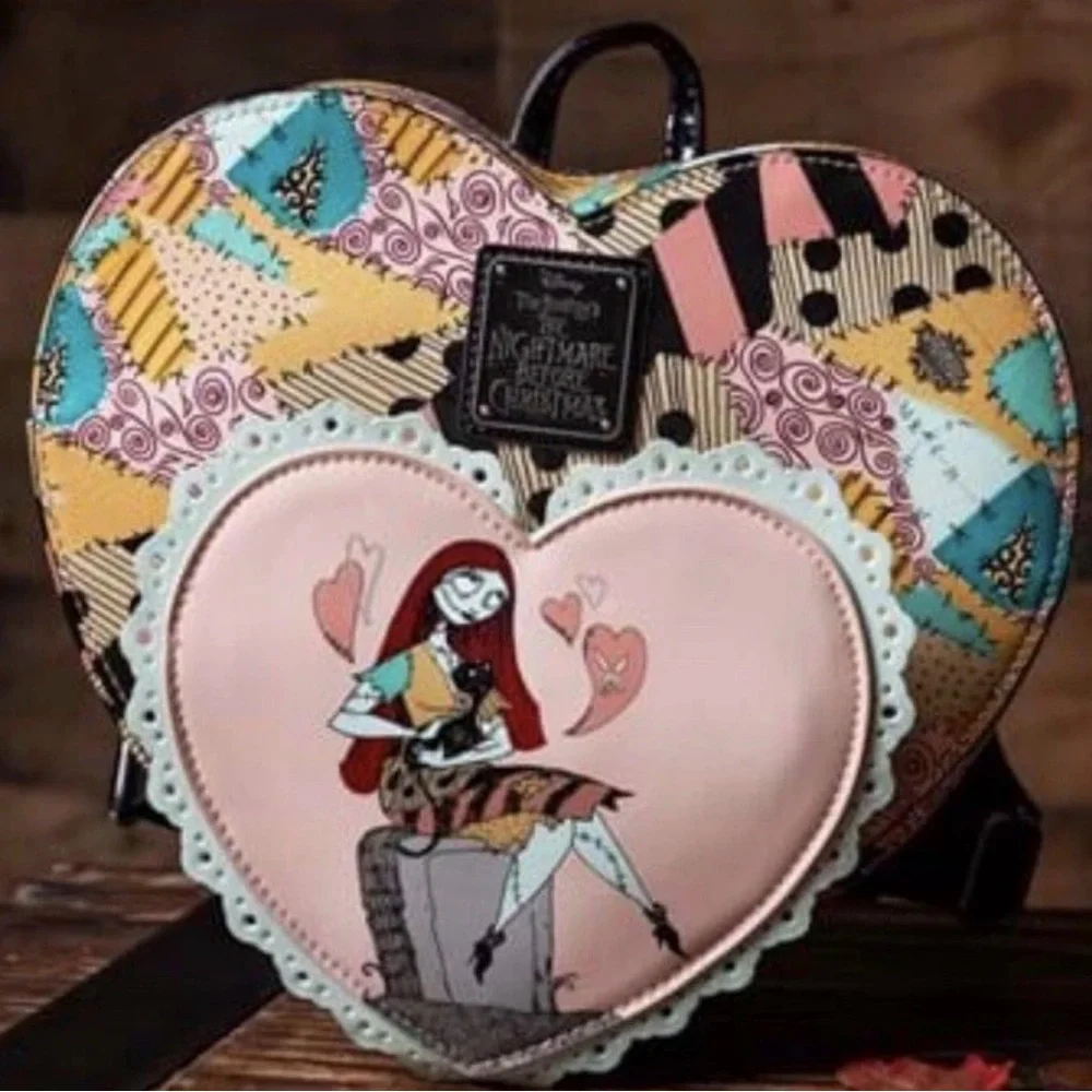 Loungefly The Nightmare Before Christmas Sally Heart Mini Backpack EXCLUSIVE HTF